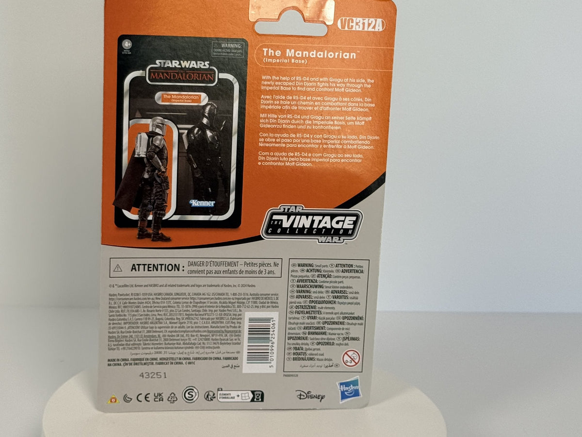 TVC The Mandalorian (Imperial Base) VC-312A — front of sealed card