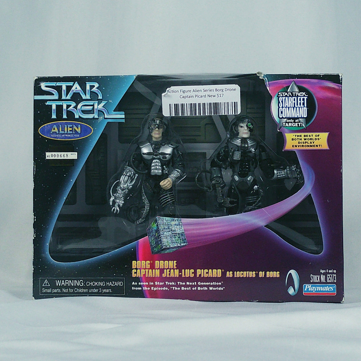 Borg Drone and Picard as Locutus 2-Pack
