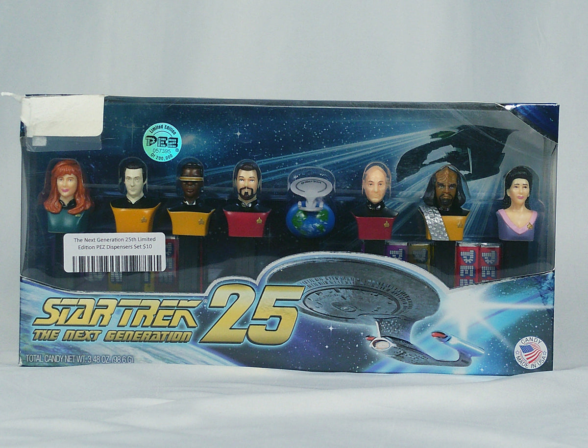 TNG 25th Anniversary PEZ Collector Set