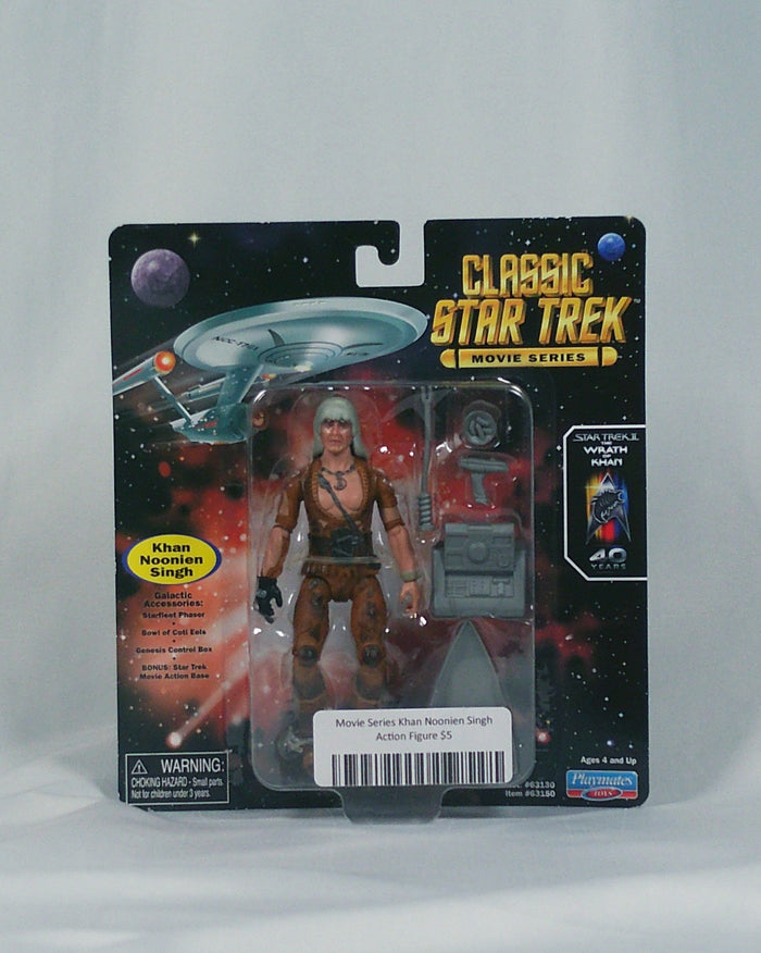 Star Trek — Khan Noonien Singh, Classic Movie Series (Playmates, MOC)