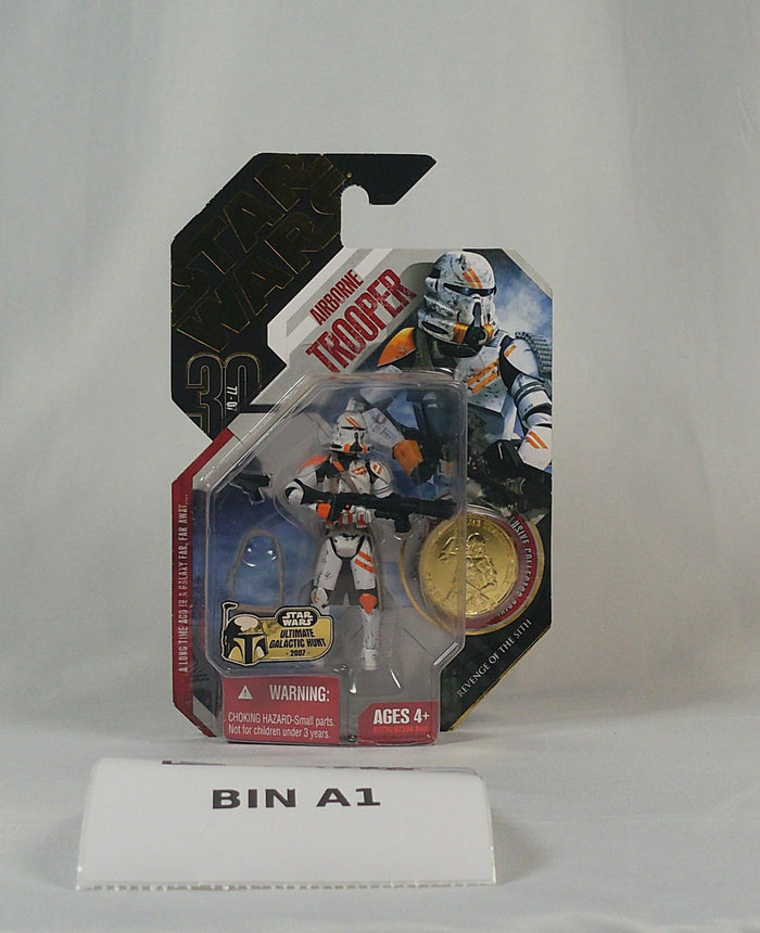 Star Wars — Clone Trooper, 30th Anniversary Collection with Gold Coin (MOC)