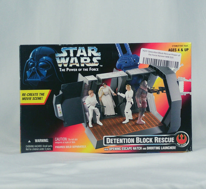 Star Wars — Detention Block Rescue Playset, Power of the Force (Sealed)