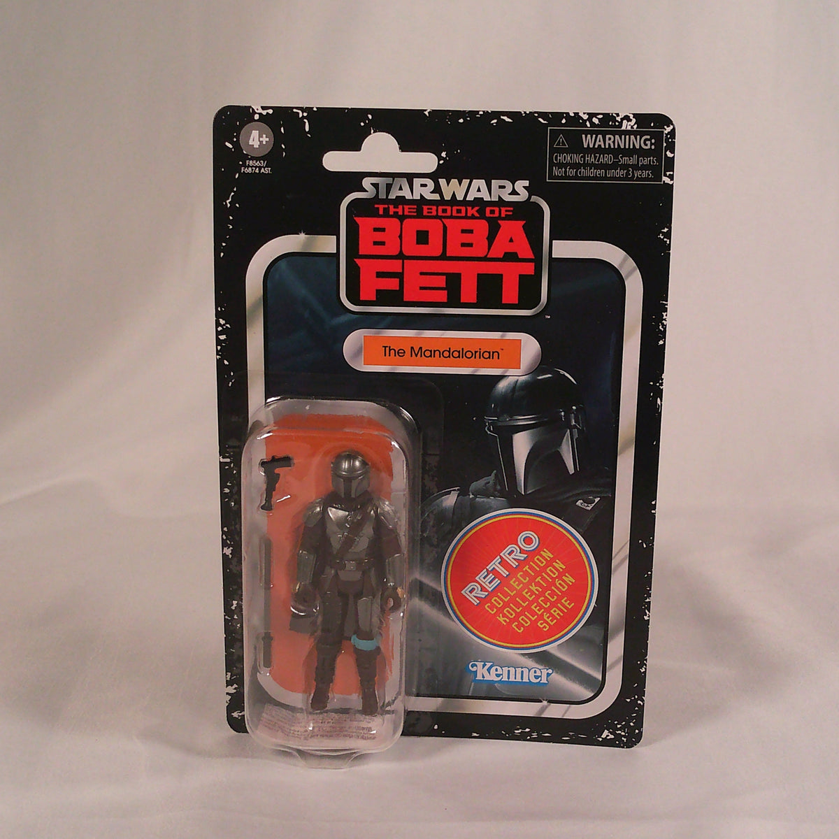 Star Wars Retro Collection The Mandalorian, sealed on Kenner-style card