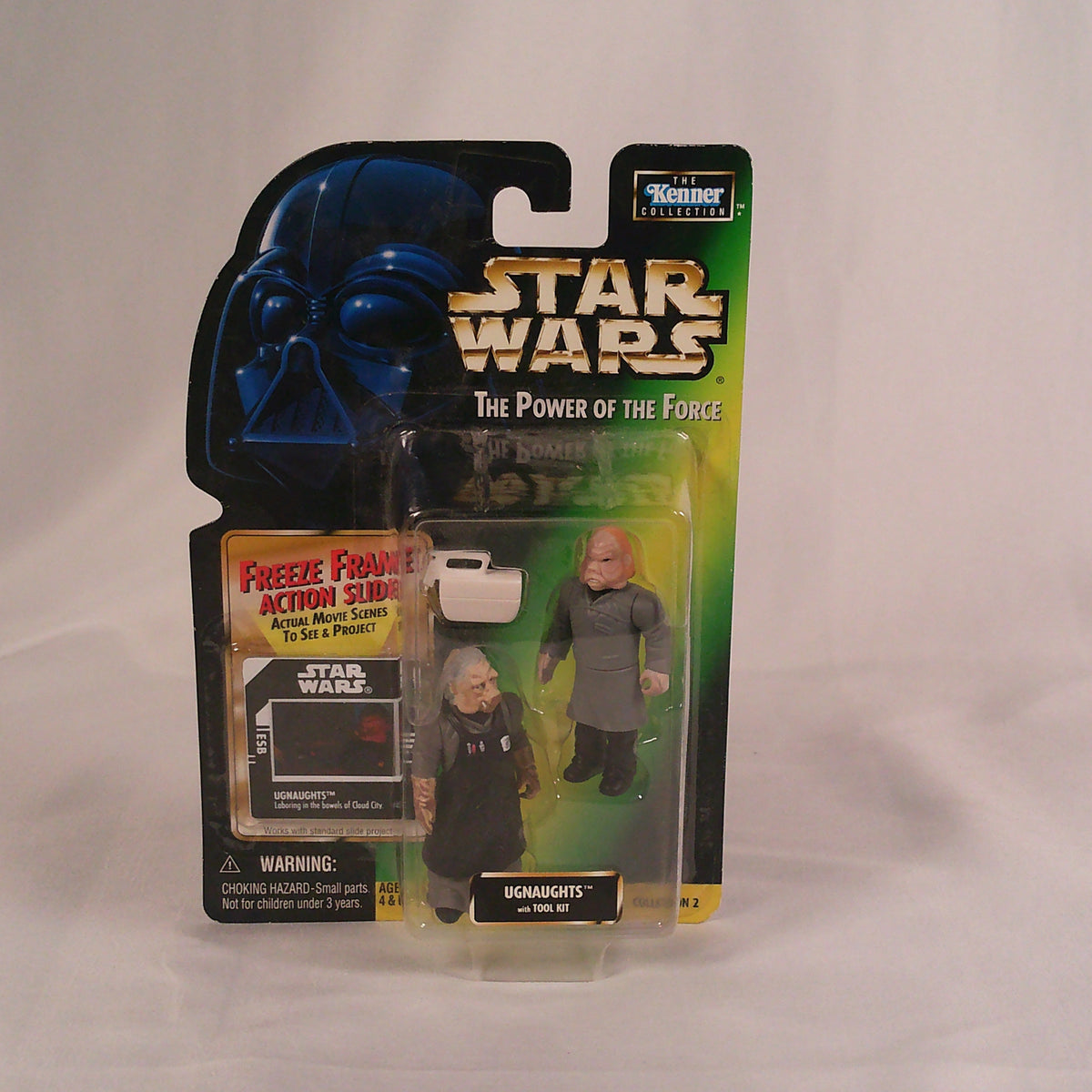 Power of the Force Ugnaughts with Tool Kit, sealed on green card