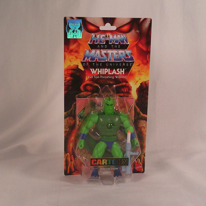 Masters of the Universe Origins Whiplash — Cartoon Collection 40th Anniversary (Mattel, MOC)