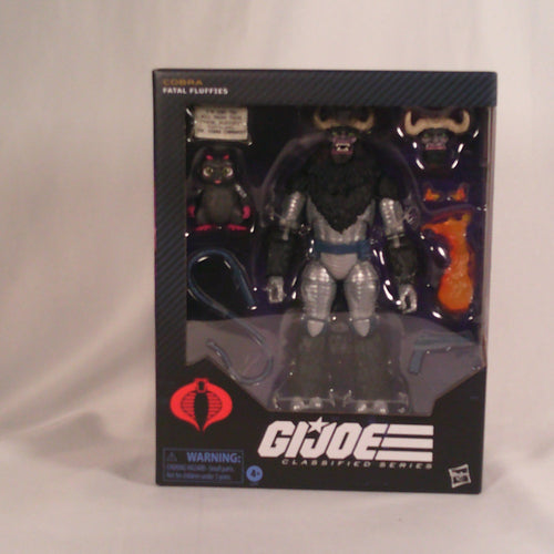 G.I. Joe Classified Fatal Fluffies, window box with figure and accessories