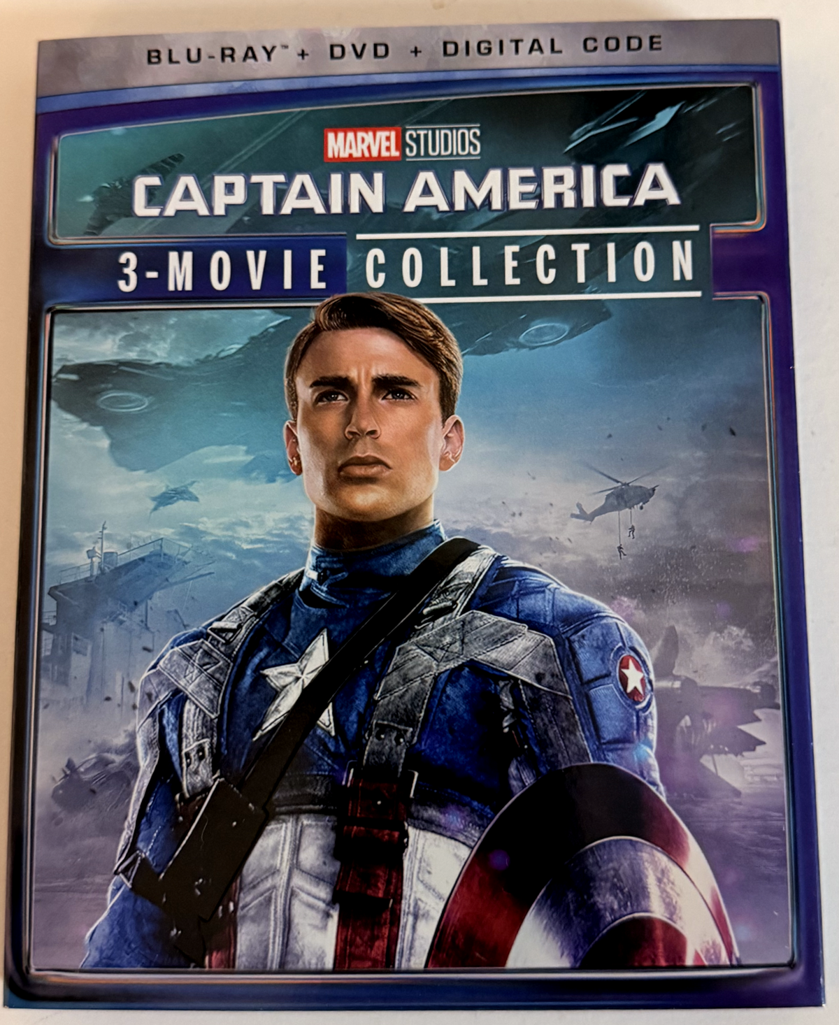 Captain America 3-Movie Collection — Blu-ray + DVD + Digital