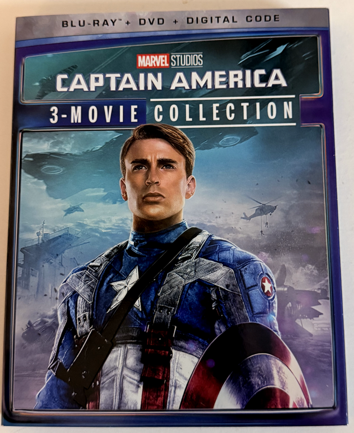 Captain America 3-Movie Collection — Blu-ray + DVD + Digital