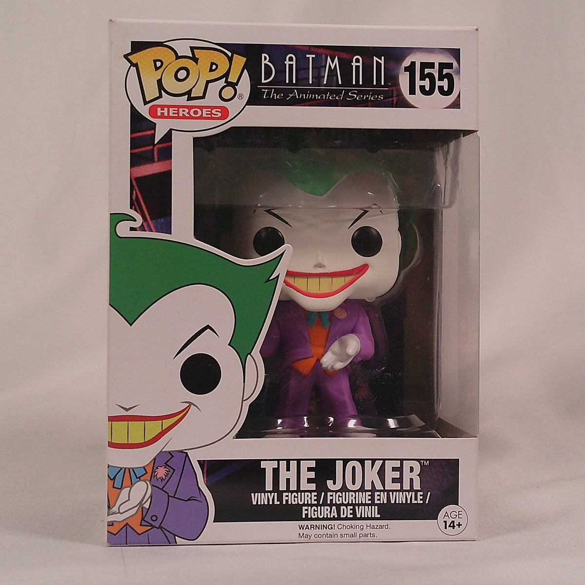 Funko Pop The Joker 155 Batman 80th in box