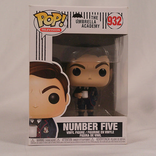Funko Pop Number Five 932 Umbrella Academy in box