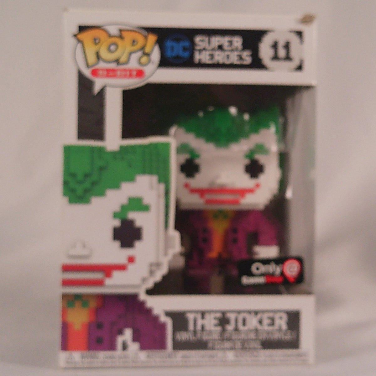 Funko Pop 8-Bit Joker 11 GameStop exclusive in box