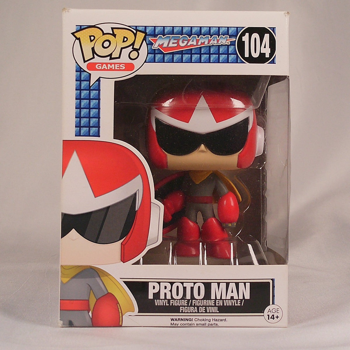 Funko Pop Proto Man 104 Mega Man in box