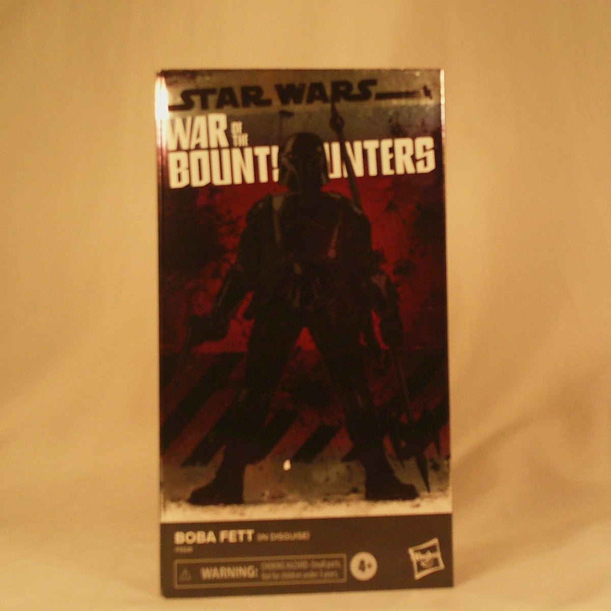Boba Fett In Disguise Black Series box front, sealed