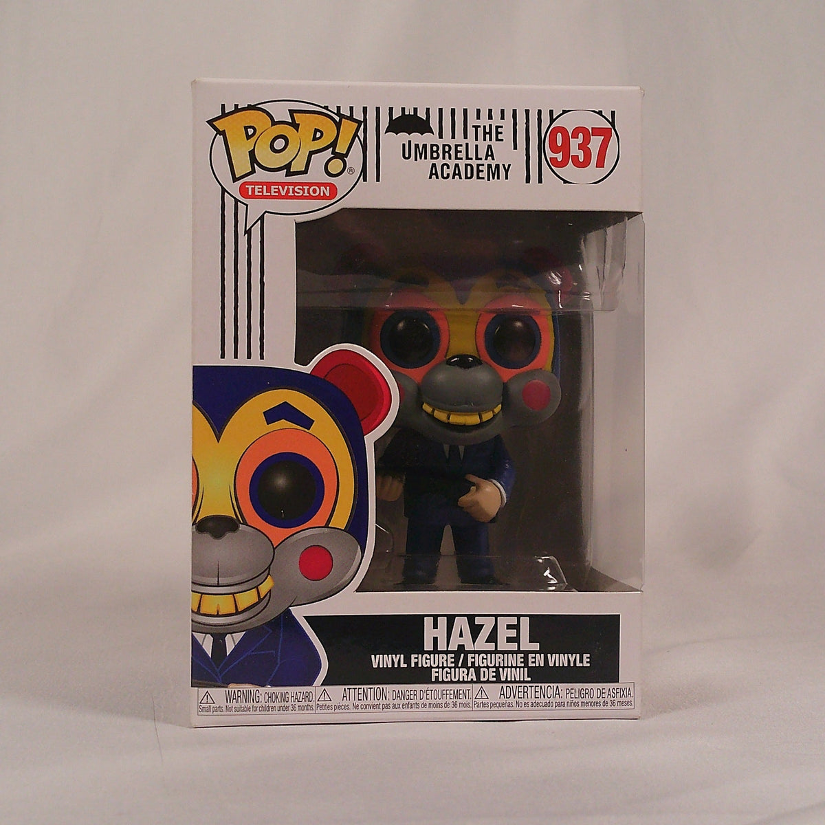 Hazel Funko Pop Television 937 The Umbrella Academy, sealed in window box