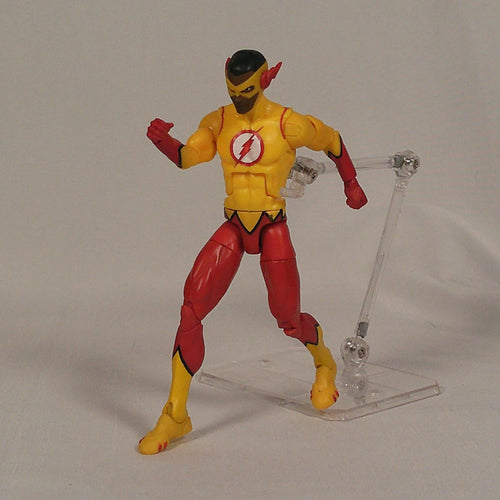 Kid Flash DC Multiverse figure, side view