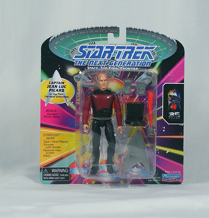 Captain Jean-Luc Picard — Star Trek 35th Anniversary (Playmates, 2001, MOC)