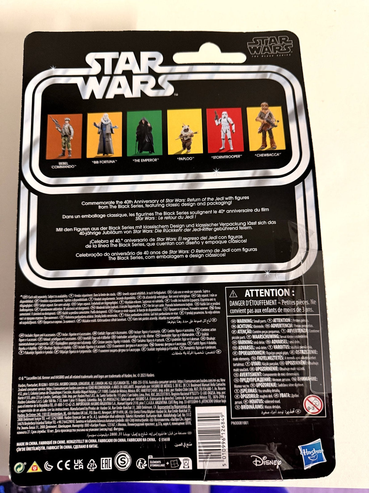 Star Wars Black Series Rebel Commando 6-Inch — Return of the Jedi 40th — Sealed