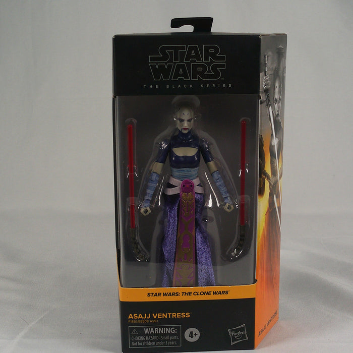 Star Wars The Black Series Asajj Ventress 6-Inch Figure (The Clone Wars)