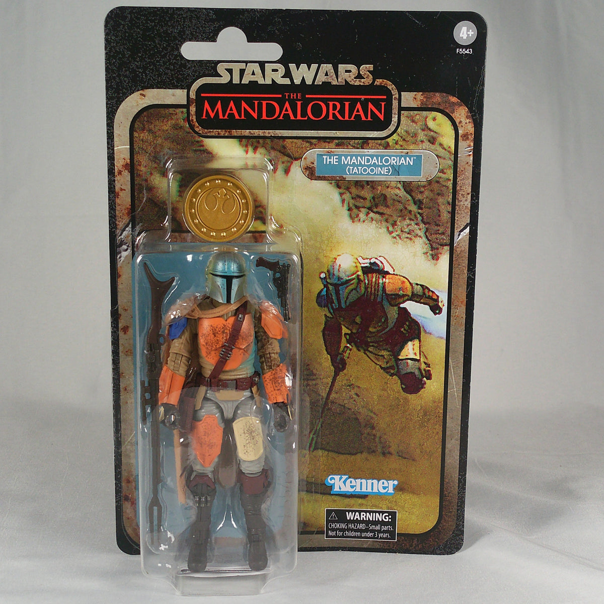 Black Series Credit Collection The Mandalorian Tatooine, card front