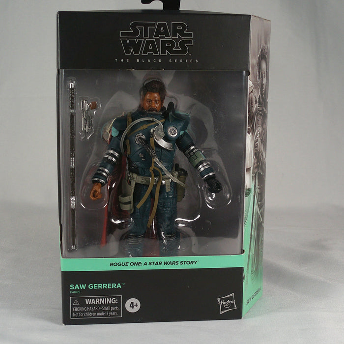 Star Wars The Black Series Saw Gerrera Deluxe 6-Inch Figure (Rogue One)