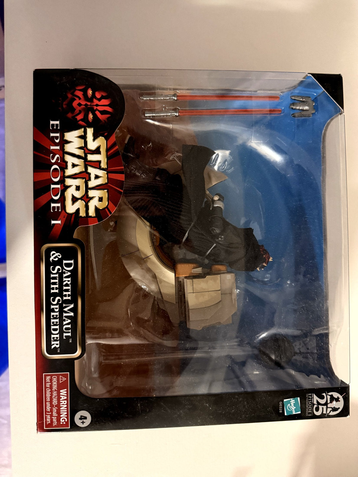 Star Wars Black Series Darth Maul & Sith Speeder — Phantom Menace 25th — Sealed