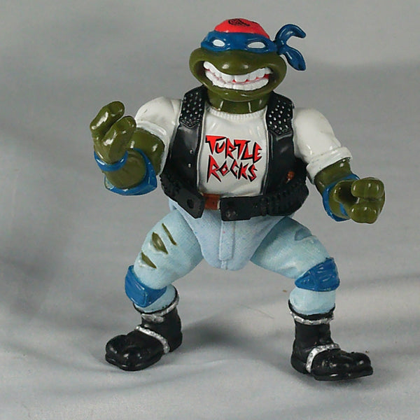 TMNT Rock 'n Roll Leonardo - Playmates Vintage Action Figure