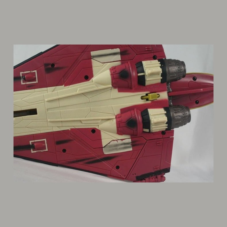 Obi-Wan Kenobi's Jedi Starfighter (Delta-7) - Star Wars Attack of the Clones, Hasbro 2002, Loose