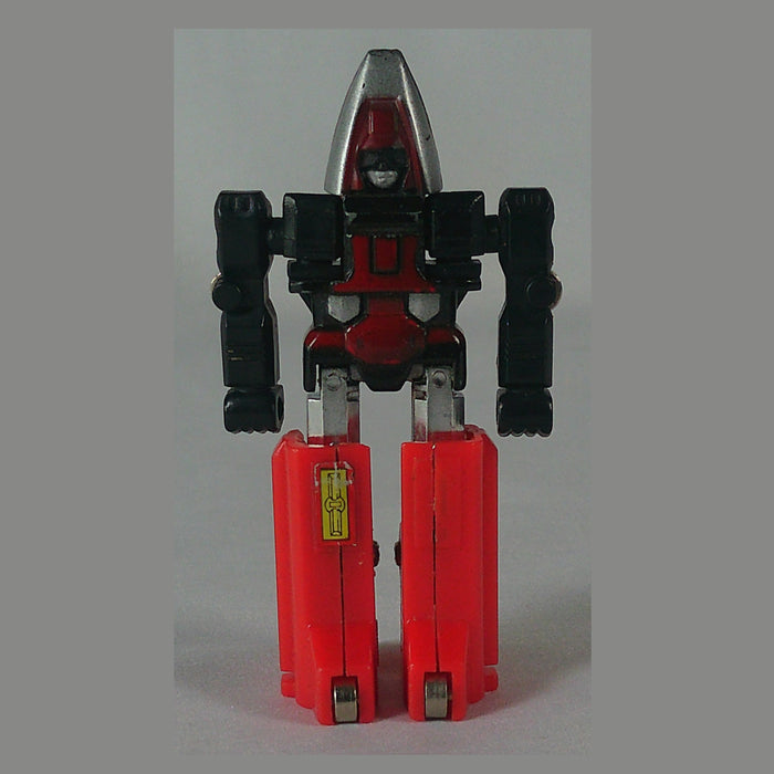 GoBots Red Jet Robot - Tonka / Bandai Die-Cast Transformer, Vintage Loose