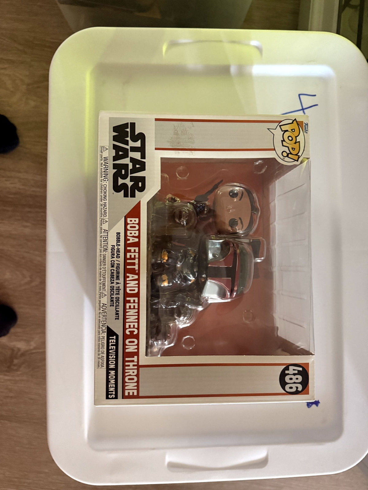 Star Wars Funko Pop! Moments Boba Fett and Fennec on Throne #48