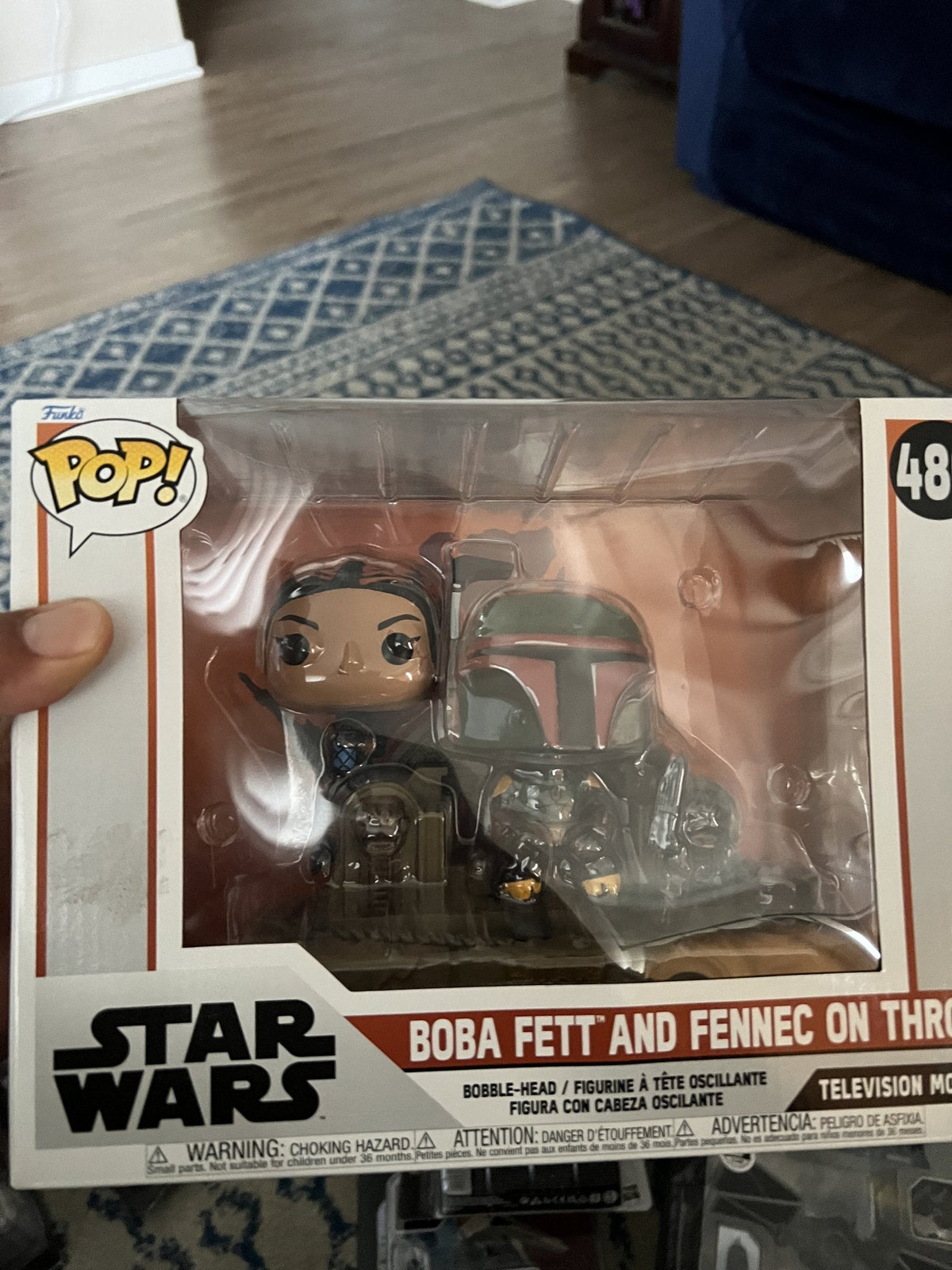 Star Wars Funko Pop! Moments Boba Fett and Fennec on Throne #48