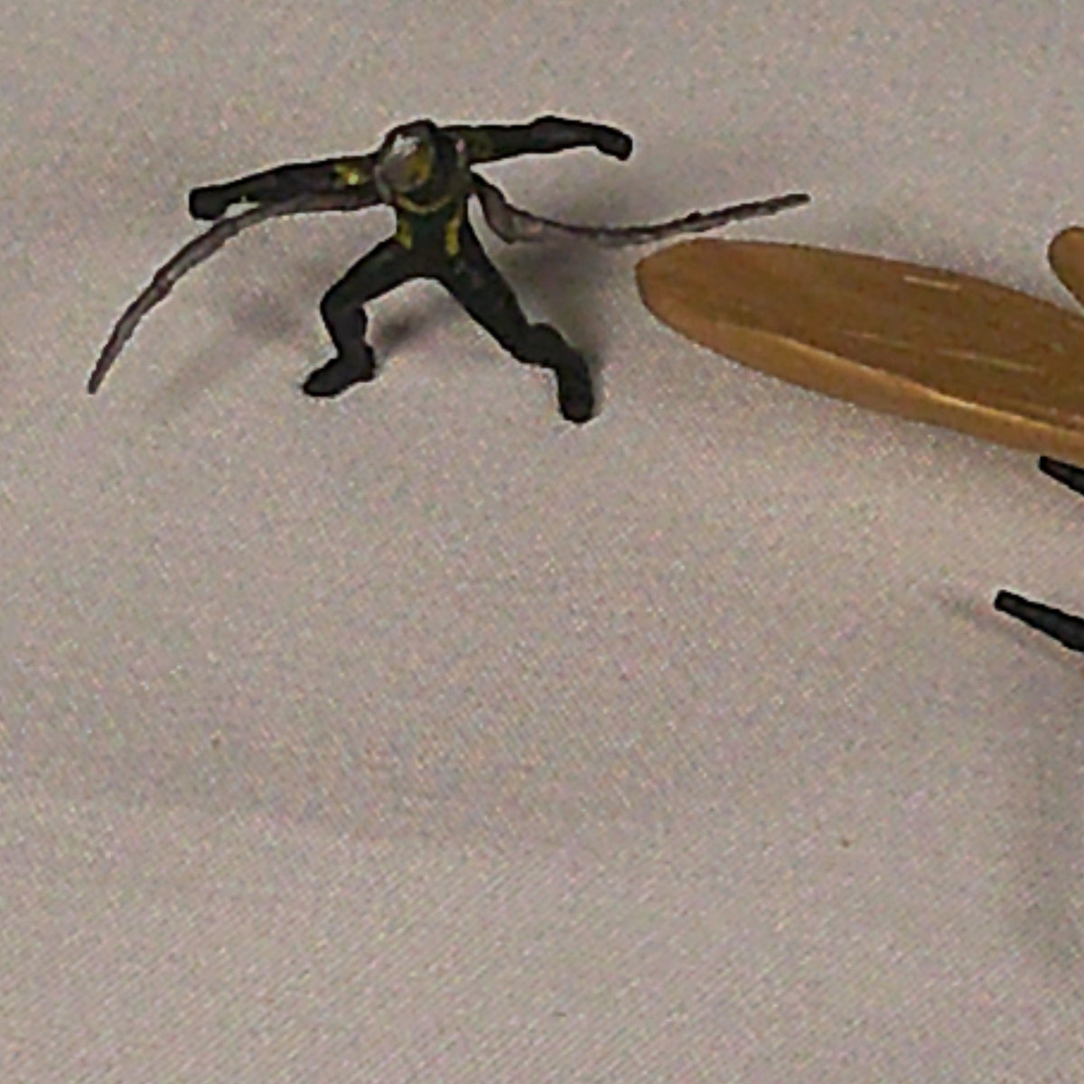 Ant-Man figure, rear view