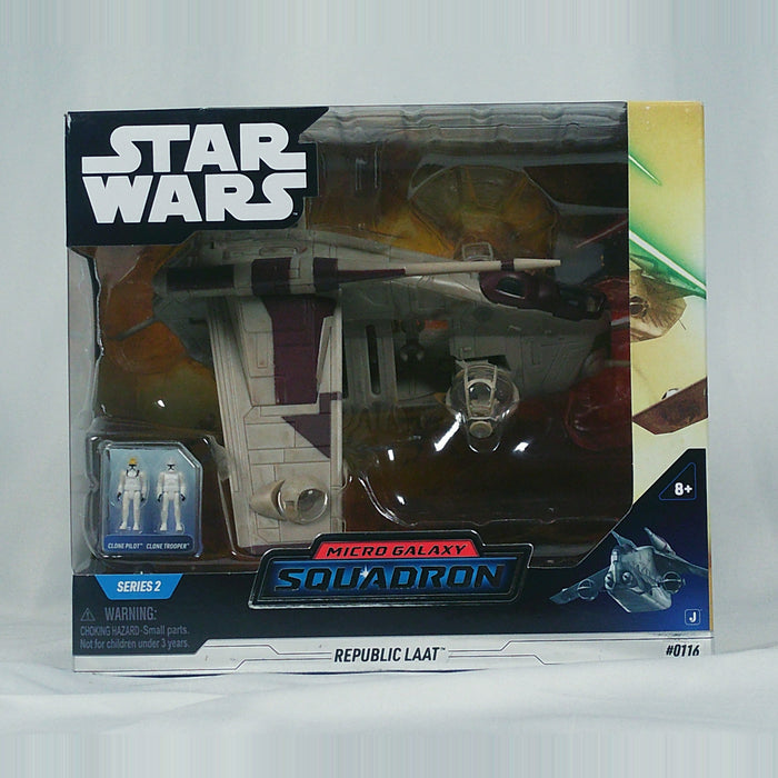 Star Wars Micro Galaxy Squadron Republic LAAT Gunship #0043 — Sealed