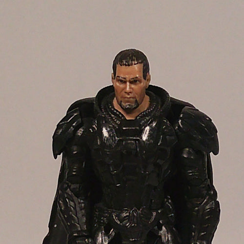 General Zod figure with Kryptonian helmet accessory