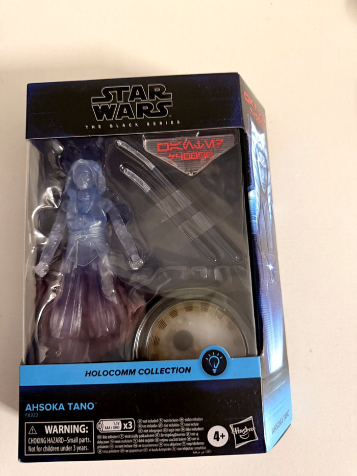 Star Wars Black Series Ahsoka Tano Holocomm Collection 6-Inch — Light-Up — Sealed