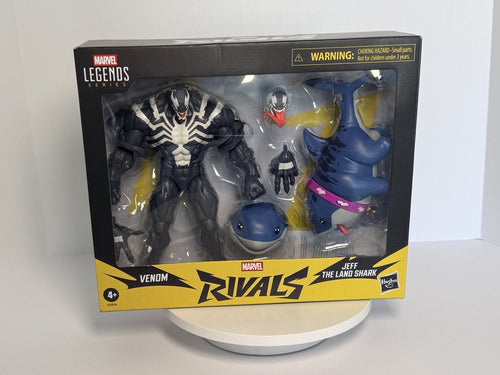 Marvel Legends Rivals Venom & Jeff the Land Shark 2-Pack — front of sealed box