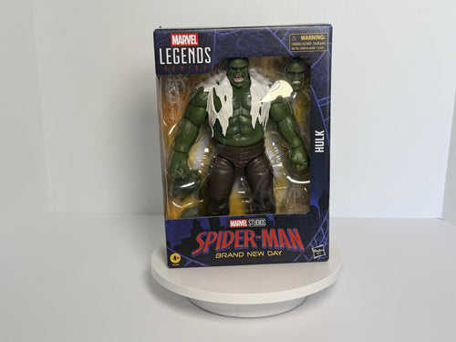 Marvel Legends Hulk (Spider-Man: Brand New Day wave) — front of sealed box