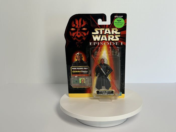 Star Wars Episode I — Darth Maul (Jedi Duel) with CommTech Chip (MOC, 1999)