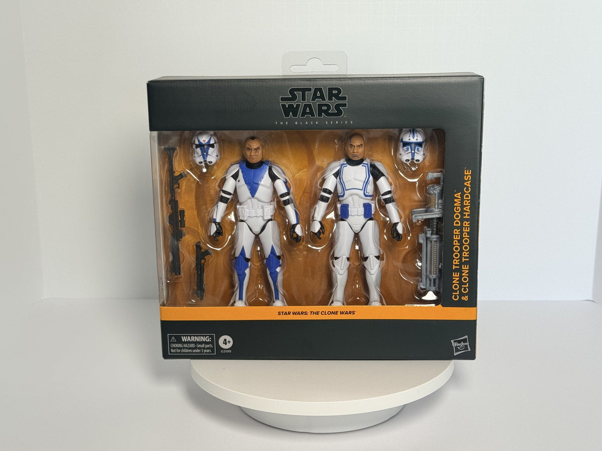 Star Wars Black Series Dogma & Hardcase 2-Pack — front of sealed box