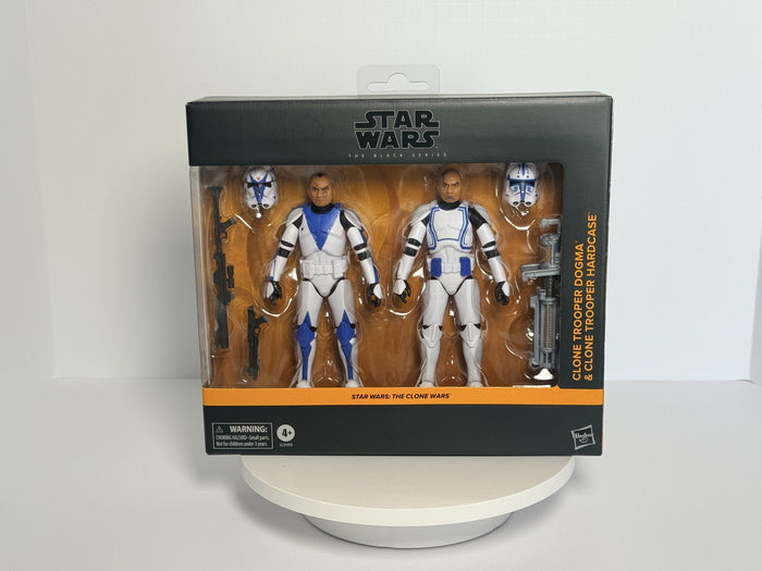 Star Wars The Black Series — Clone Trooper Dogma & Hardcase 2-Pack (Clone Wars, Sealed)