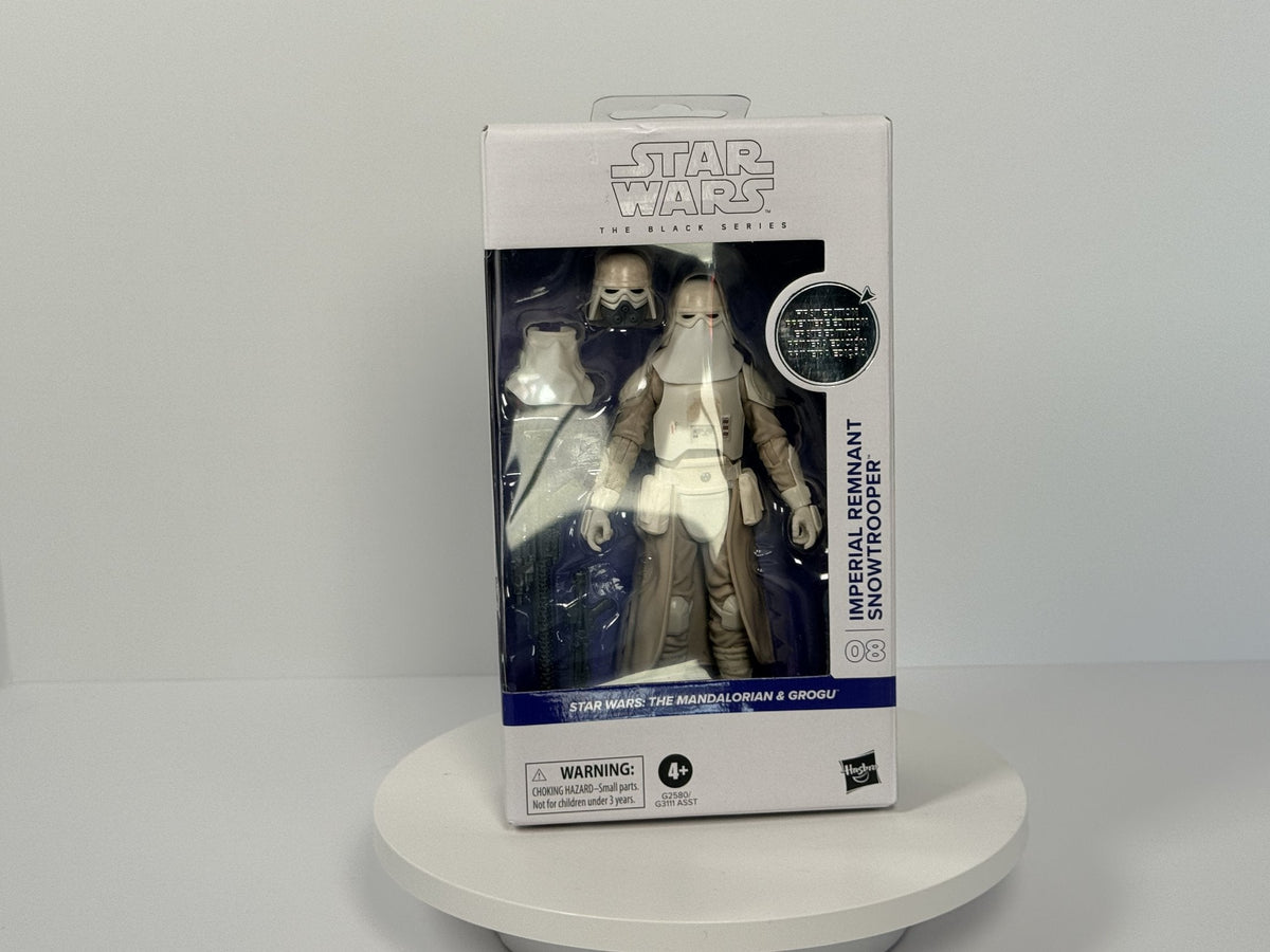 Star Wars Black Series Imperial Remnant Snowtrooper #08 — front of sealed box