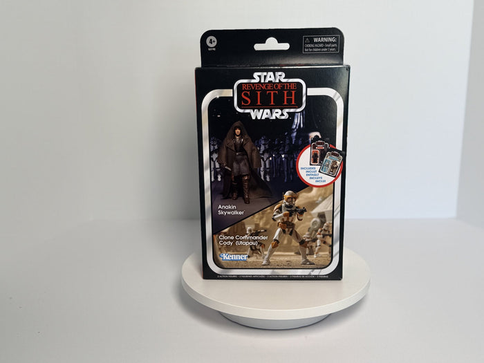 Star Wars The Vintage Collection — Anakin Skywalker & Clone Commander Cody (Utapau) 2-Pack (ROTS 20th, Sealed)