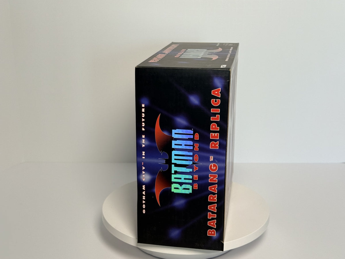 Box side panel with Batman Beyond logo